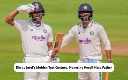 Dhruv Jurel Shines with Maiden Test Century