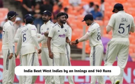 India Beat West Indies