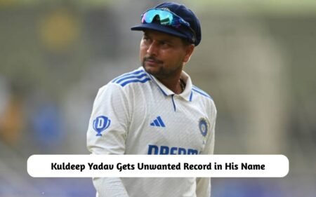 Kuldeep Yadav Gets an Unwanted Record