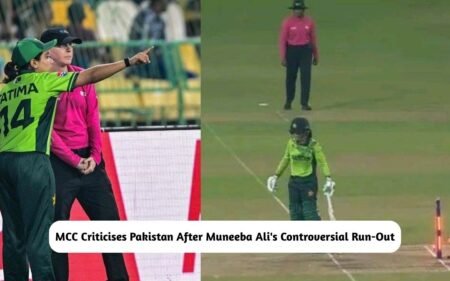 MCC Criticises Pakistan After Muneeba Ali's Run-Out