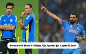 Mohammed Shami Criticises Ajit Agarkar