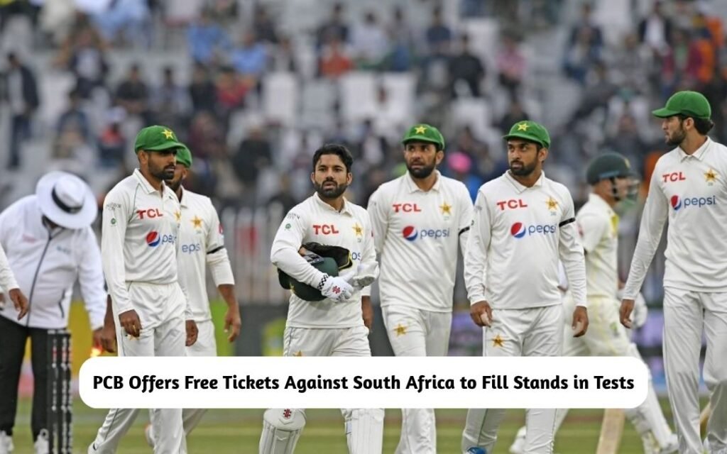PCB Offers Free Tickets Against South Africa