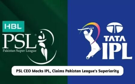 BREAKING: PSL CEO Mocks IPL Claims Pakistan League’s Superiority in Valuation PSL CEO Mocks IPL