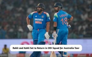 Rohit and Kohli Set to Return in ODI Squad