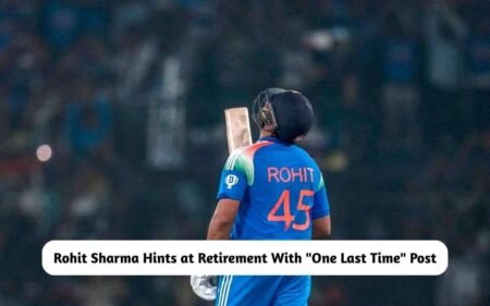 BREAKING: Rohit Sharma Hints at Retirement With “One Last Time” Post on Social Media Rohit Sharma Hints at Retirement