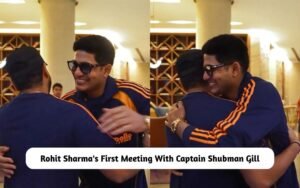 Rohit Sharma's First Meeting