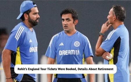 Rohit Sharma's England Tour Tickets