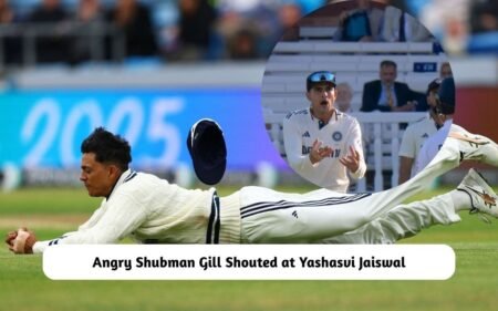 Shubman Gill Shouted at Yashasvi Jaiswal