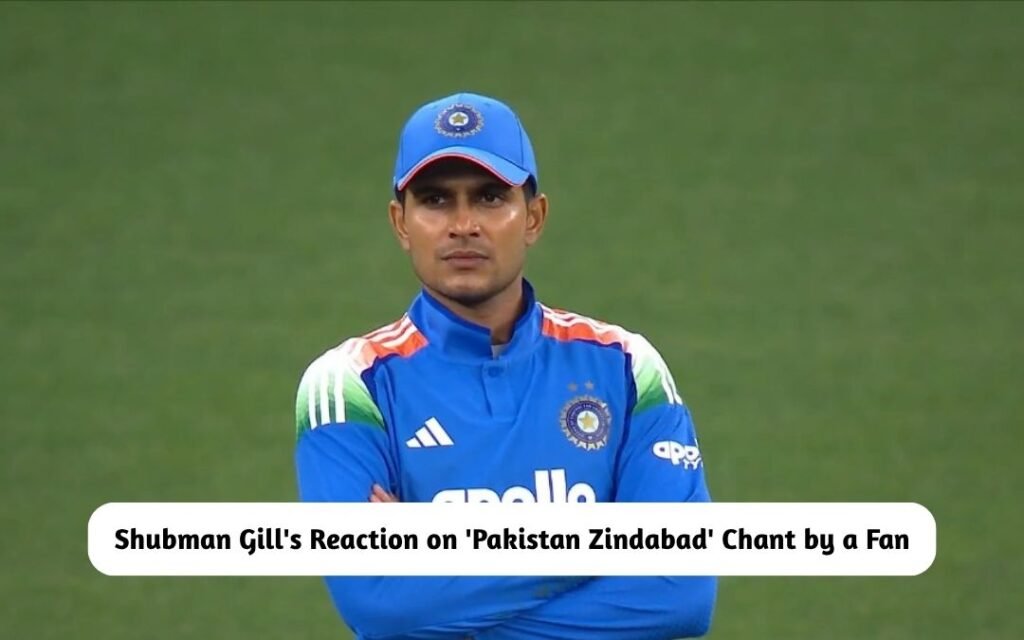 WATCH – Shubman Gill’s Reaction on ‘Pakistan Zindabad’ Chant By Fan In Adelaide Shubman Gill's Reaction on 'Pakistan Zindabad'
