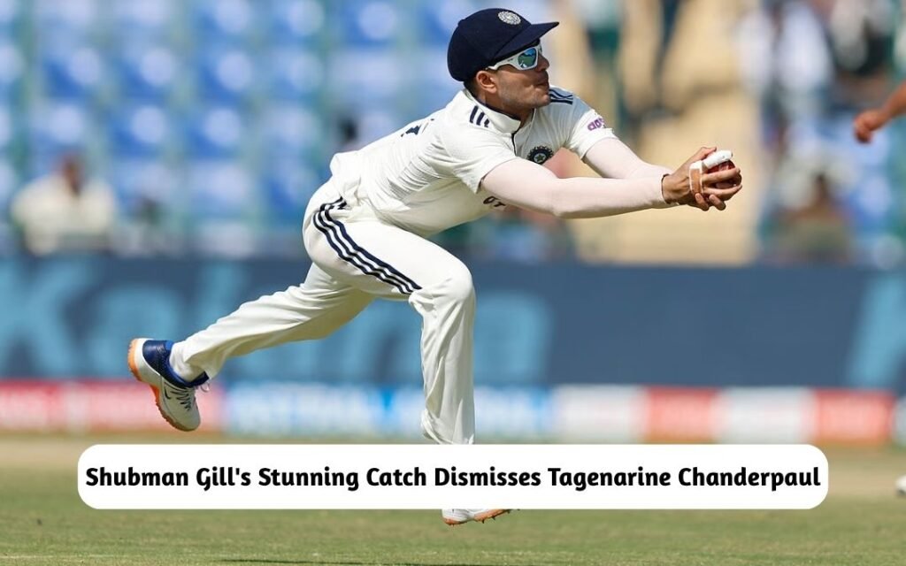 Shubman Gill's Stunning Catch