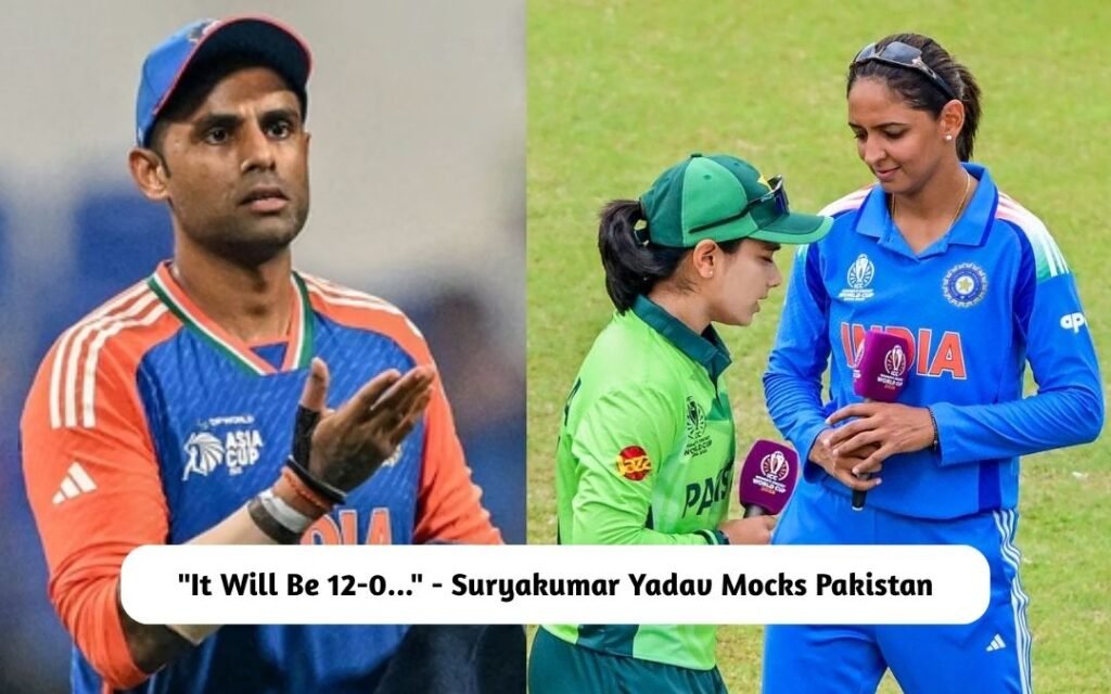 Suryakumar Yadav Mocks Pakistan
