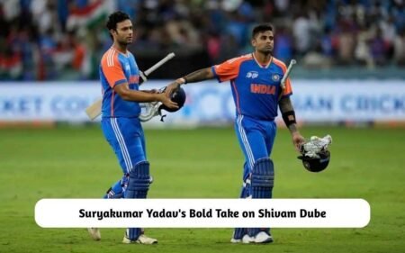 ‘Pata tha ladka kitna paani mein hai’ – Suryakumar Yadav’s Take on Shivam Dube Suryakumar Yadav on Shivam Dube