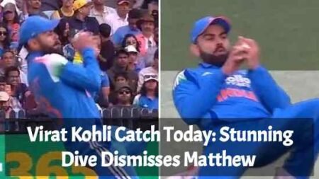 WATCH: Virat Kohli Catch Today, Stunning Dive Dismisses Matthew Short in 3rd ODI at SCG Virat Kohli Catch Today
