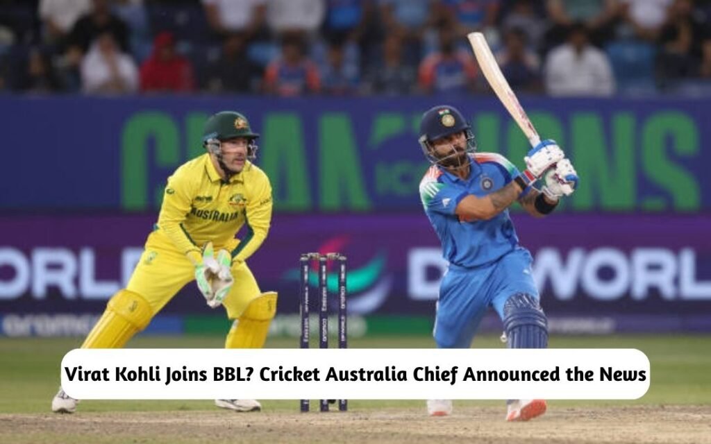 Virat Kohli Joins BBL