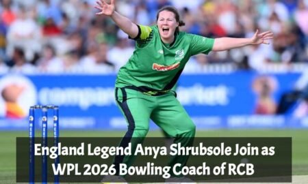 Anya Shrubsole Join as WPL 2026 Bowling Coach of RCB