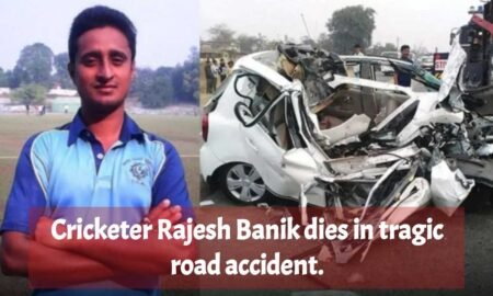 BREAKING: Indian Cricketer Rajesh Banik Dies in Shocking Road Accident Cricketer Rajesh Banik dies in tragic road accident.