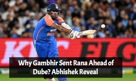 Abhishek Exposed Why Gambhir sent Rana ahead of Dube? Why Gambhir Sent Rana Ahead of Dube? Abhishek Reveal
