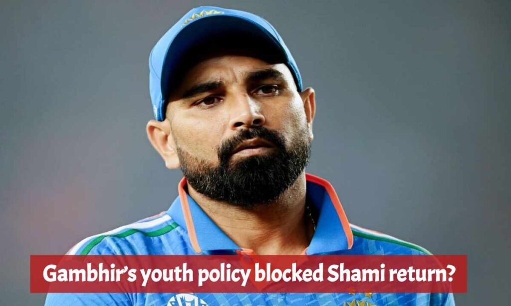 Gambhir’s youth policy blocked his return