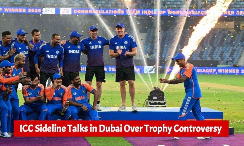 ICC Sideline Talks in Dubai Over Trophy Controversy