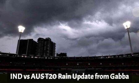 IND vs AUS T20 Rain Update from Gabba
