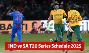 IND vs SA T20 Schedule 2025