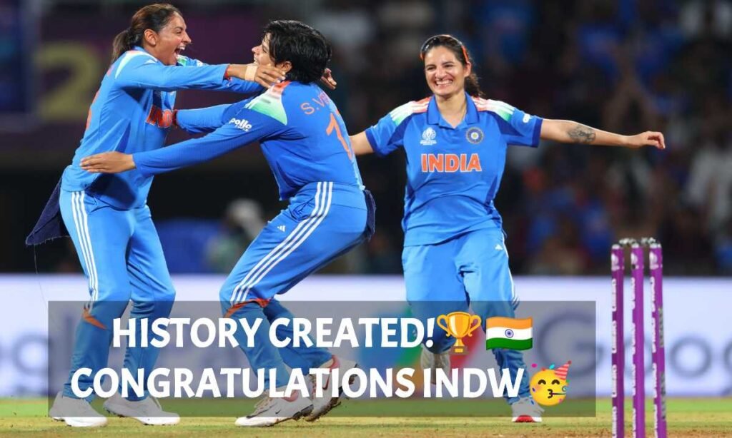 India Win ICC Women’s World Cup 2025 Final by 52 Runs