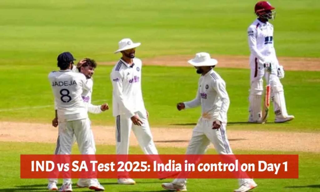 Strong Start for India in Guwahati Test, SA Finish Day 1 on 247/6 Guwahati Test Day 1: Bumrah–Kuldeep Break South Africa