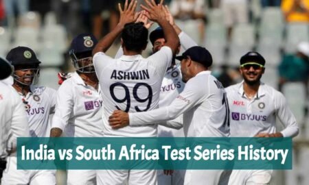 India vs South Africa Test Series History