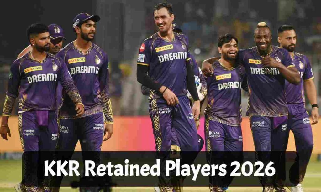 KKR Retained Players 2026