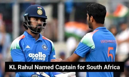 KL Rahul Named Captain for South Africa