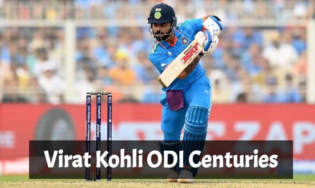 Virat Kohli ODI Centuries Record