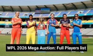 WPL 2026 Mega Auction Full Players list