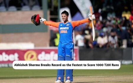 Abhishek Sharma Breaks Record