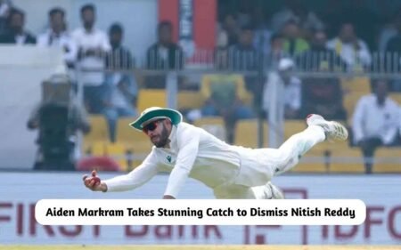 Aiden Markram Takes Stunning Catch