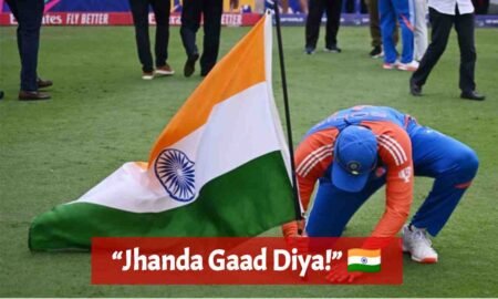 Amol Muzumdar’s iconic celebration Moment After Women World Cup Win