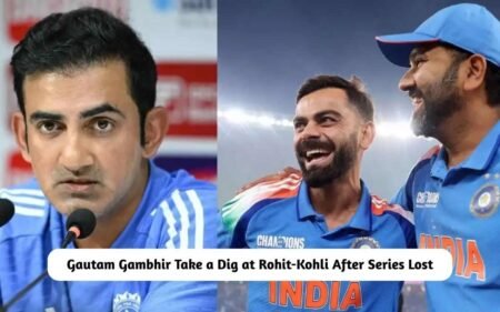 Gautam Gambhir Take a Dig at Rohit-Kohli