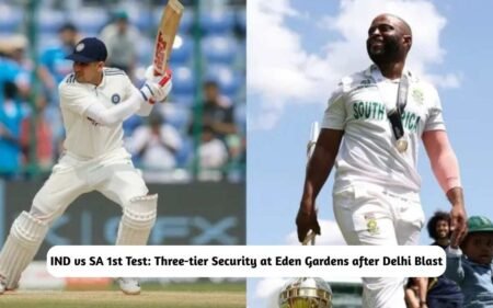 IND vs SA 1st Test Three-tier Security at Eden Gardens