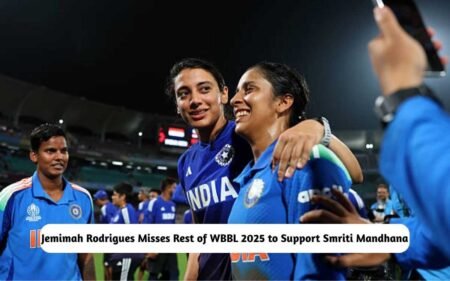 Jemimah Rodrigues Misses WBBL 2025 for Smriti Mandhana