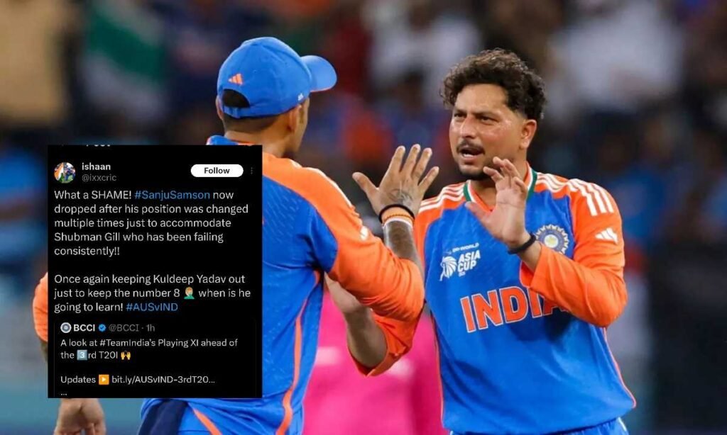 Kuldeep Treated Like a Pet in India's Shocking T20I Call