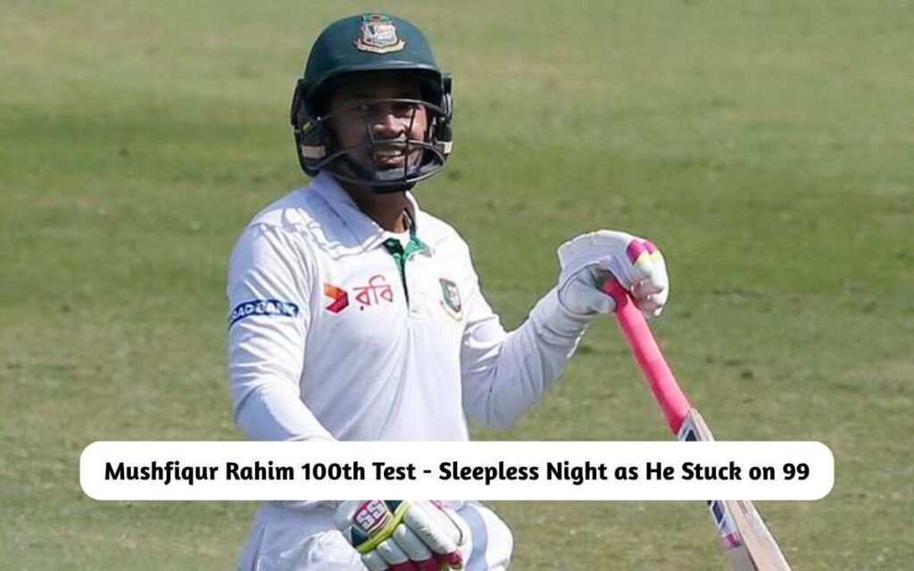 Mushfiqur Rahim's 100th Test