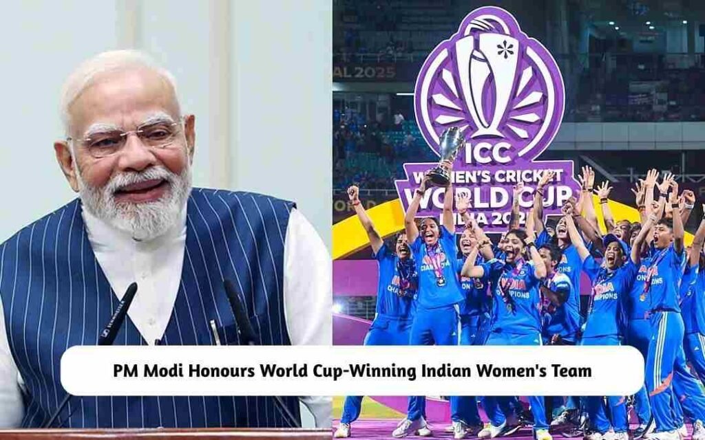 PM Modi Honours World Cup-Winning Indian Women's Team