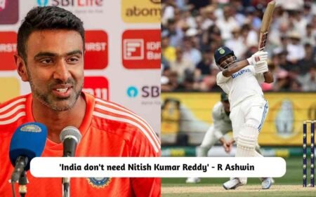 R Ashwin on Nitish Kumar Reddy