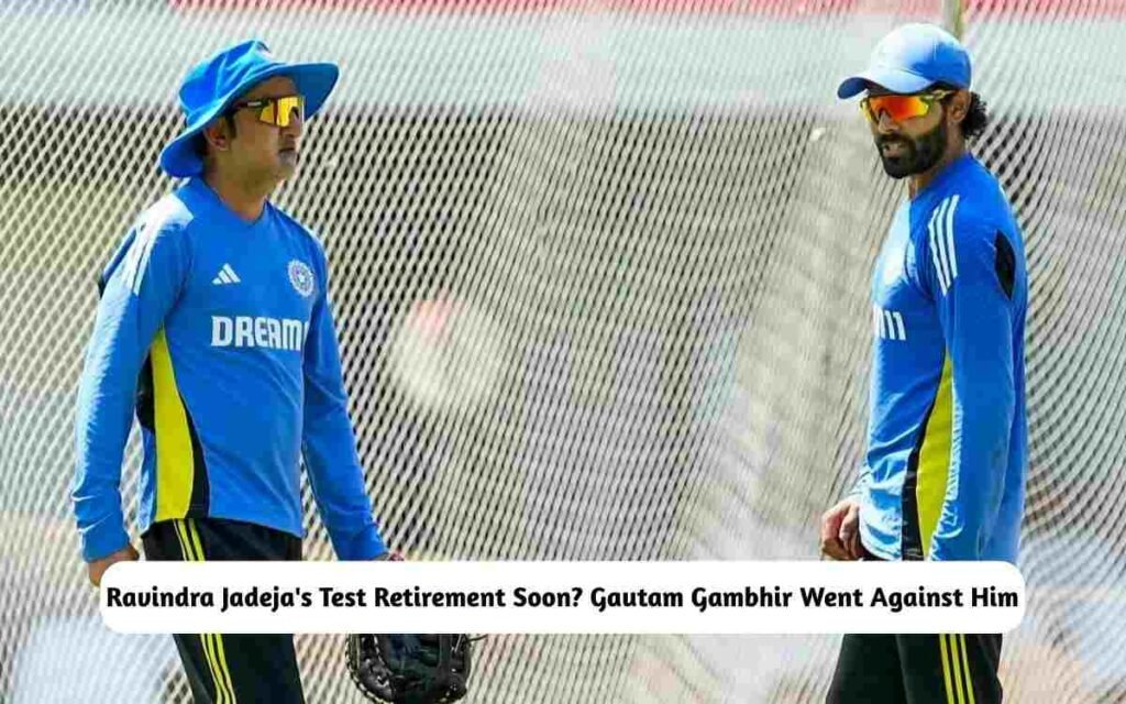Ravindra Jadeja's Test Retirement Soon