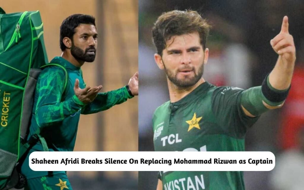 Shaheen Afridi On Replacing Mohammad Rizwan