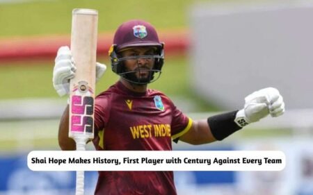 Shai Hope Record Against Every Team