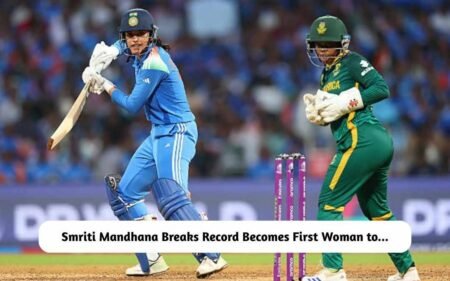 Women’s World Cup 2025: Smriti Mandhana Breaks Record, Becomes First Woman to do This Smriti Mandhana Breaks Record