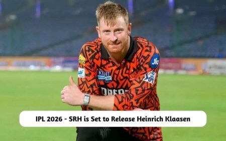 SRH is Set to Release Heinrich Klaasen