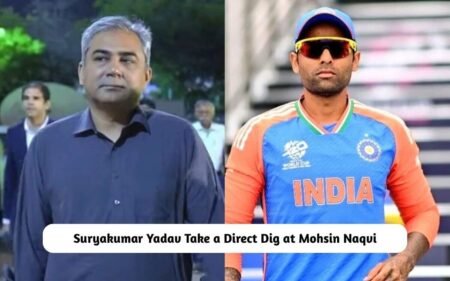 Suryakumar Yadav Dig at Mohsin Naqvi