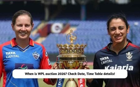WPL Auction 2026 - Date, Time Table!
