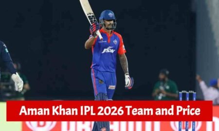 Aman Khan IPL 2026 Team and Price